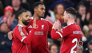 Салах принес победу «Ливерпулю» – 250-м голом. Поймал привоз Эми Мартинеса