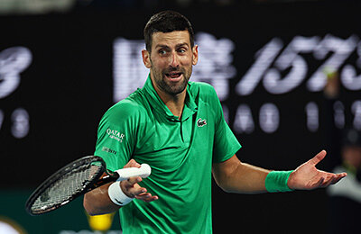 Джокович просвистел в сантиметрах от дисквалификации – и побил два рекорда