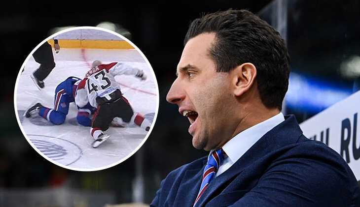 «Шрам на всю жизнь. Если бы попал в висок, он бы умер!» Ротенберг кричал после драки в матче с «Авангардом»