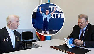 93-летний штангист взял Кубок России: его прозвали Железным дедом, он помнит войну и общается с Третьяком
