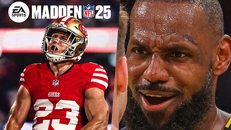 Леброн люто фанатеет от NFL Madden. И входит в топ-100 лучших в мире