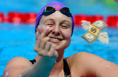 Чикунова заработала 2 миллиона благодаря Олимпиаде, хотя плыла в Екатеринбурге. Что за чудеса?