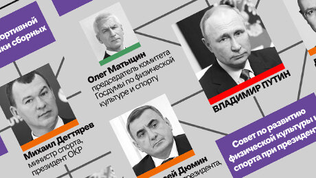 Кто реально управляет нашим спортом? От помощника Путина до Дегтярева и федераций