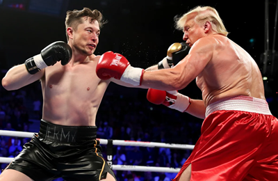 Илон Маск, Дональд Трамп