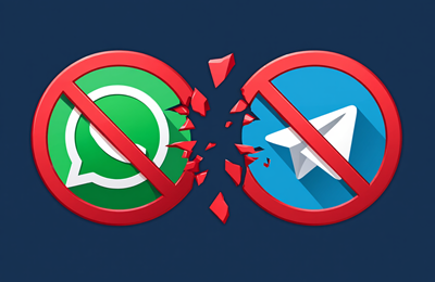 Названы условия разблокировки телеграма и WhatsApp
