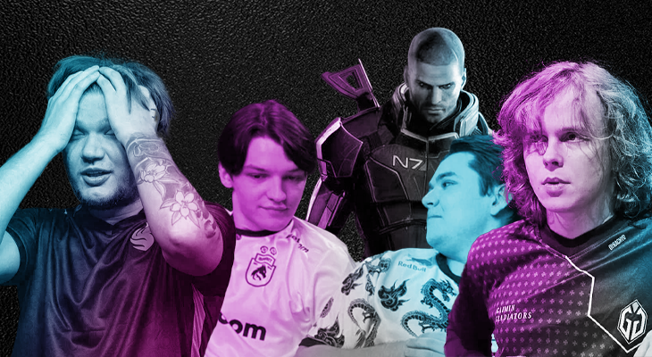 Deadlock, Mass Effect, Gaimin Gladiators, Антон «Dyrachyo» Шкредов, Кибер Best, Александр «S1mple» Костылев, Team Spirit