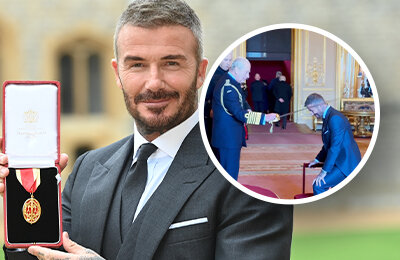 Бекхэм посвящен в рыцари. Теперь он сэр Дэвид