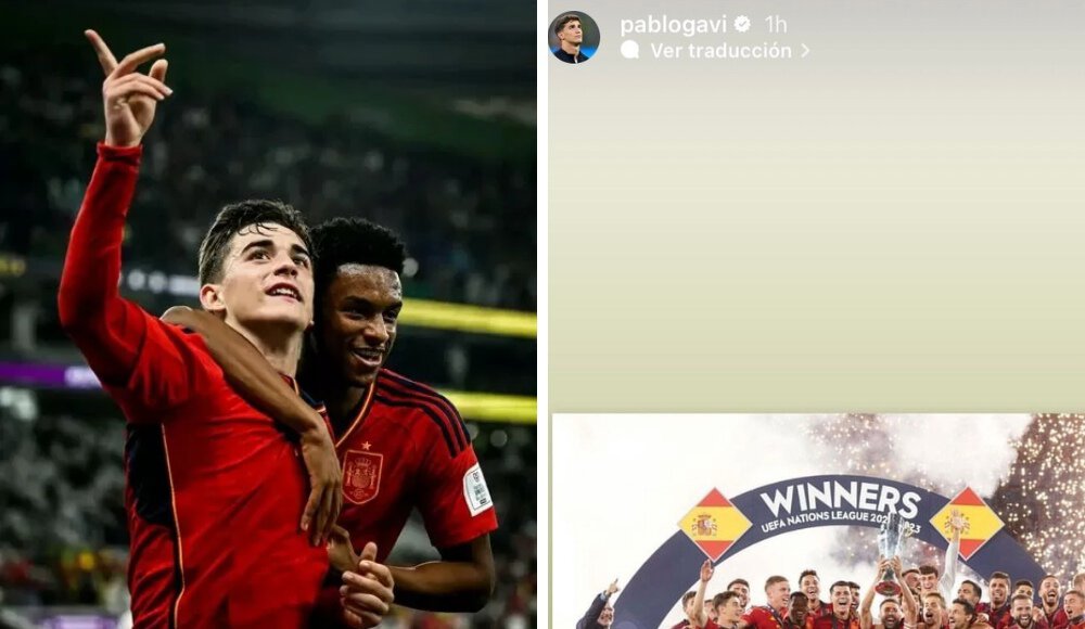 Сборная Испании по футболу, Клубы, Луис Энрике, Гави, Барселона, Лига наций УЕФА