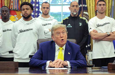 К Трампу пришел «Ювентус». В Белом доме было очень неловко