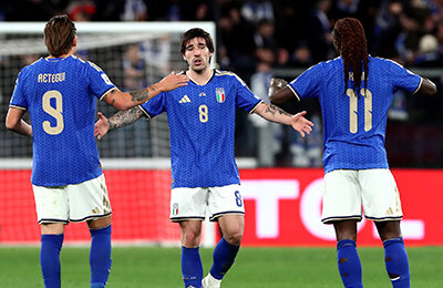 Италия в шаге от ЧМ! 1+1 Тонали провели в финал стыков