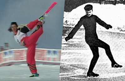 8 необычных видов спорта на зимней Олимпиаде прошлого: буксировка лошадью, балет на лыжах и гонка военных патрулей