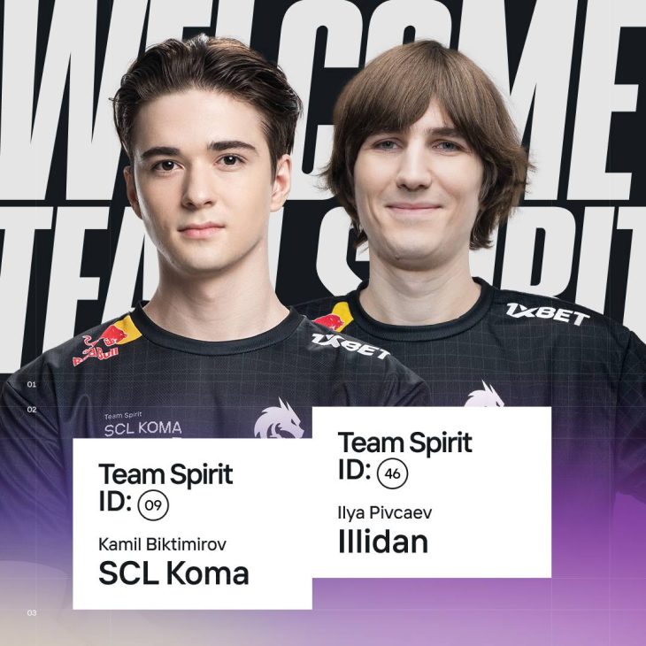 Scl koma and Spirit signed a player with a permanent ban from Valve. Fooling people in tournaments