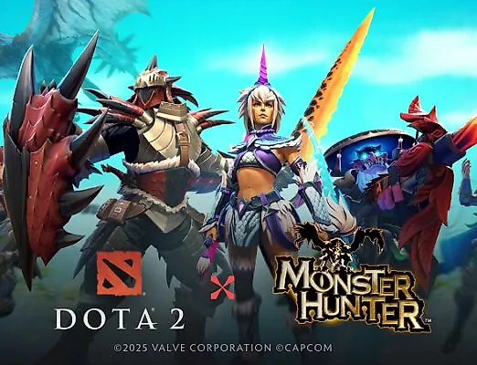 В Доте вышла первая в истории коллаборация – с Monster Hunter!