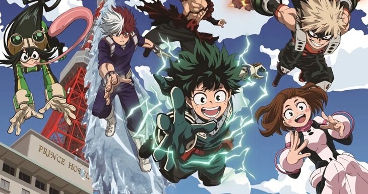 My Hero Academia: Ultra Rumble, Моя геройская академия, Аниме