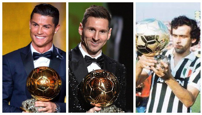 Криштиану Роналду, Карим Бензема, Клубы, Марко ван Бастен, Йохан Кройфф, Франц Беккенбауэр, Золотой мяч, Карл-Хайнц Румменигге, Мишель Платини, Лионель Месси