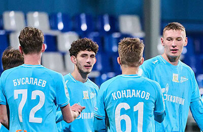 Вадим Шилов, Зенит мол, Зенит, Андрей Аршавин, Рубин мол, первенство молодежных команд Россия, Даниил Кондаков