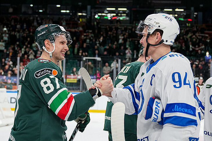 У Шипачева 900+ очков в КХЛ – в уникальном матче. «Ак Барс» забил три «Динамо» после семи бросков