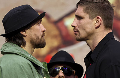 Усик нашел себе развлечение – проверит кикбоксера Верховена. Шоу в Гизе