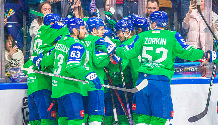 Фотография поста в ленте «Салават» жив! Победили благодаря молниеносному голу в овертайме