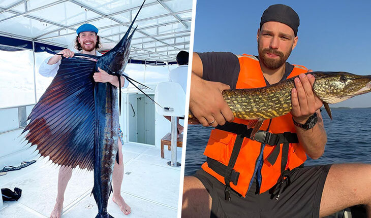 Игроки СКА обожают рыбачить! У них клевало в Черногории, Майами и Занзибаре