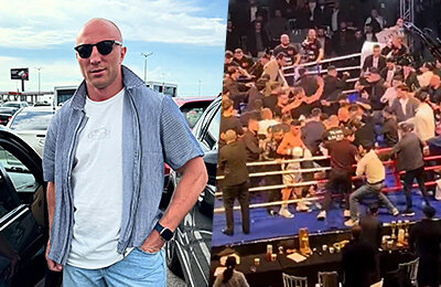 На российского боксера на ринге напала толпа болельщиков – не понравилось, что сильно радовался победе