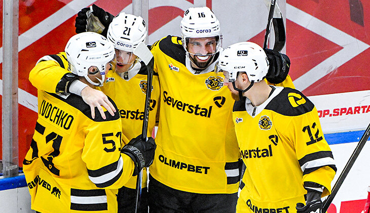 Андрей Козырев, Северсталь, Кирилл Пилипенко, Данил Аймурзин, КХЛ, Руслан Абросимов, Александр Самойлов