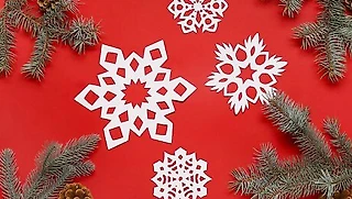 Вытынанки на Новый год 2026: шаблоны, трафареты и идеи для украшения﻿