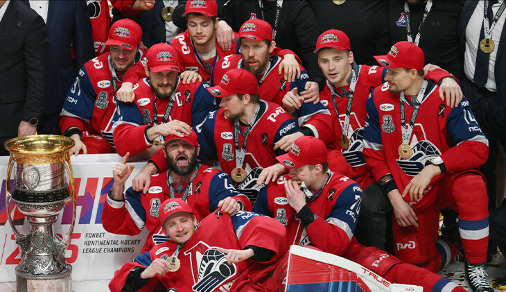 Фотография поста в ленте «Локомотив» выиграл Кубок Гагарина! Шли к этому 17 лет