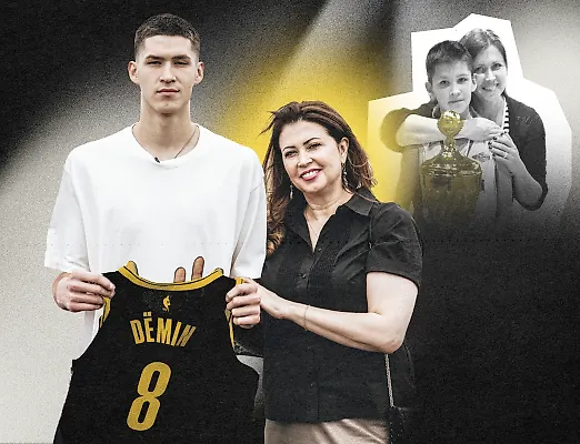 «Какой ЕГЭ? Я в это время буду в НБА». Мы поговорили о взрослении Егора Дёмина с его мамой