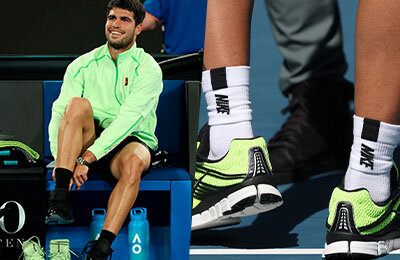 Алькарас – сникерхед. Вот в каких кроссовках он сиял на Australian Open