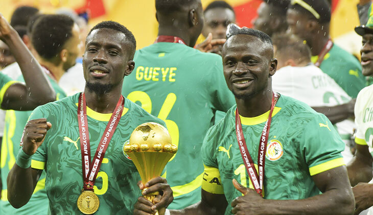 Сборная Сенегала по футболу, Кубок Африки, Конфедерация африканского футбола, Сборная Марокко по футболу, Джанни Инфантино