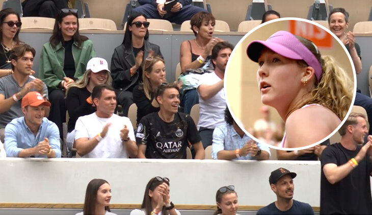 WTA, Мирра Андреева, Жиль Тайкманн, болельщики, Ролан Гаррос