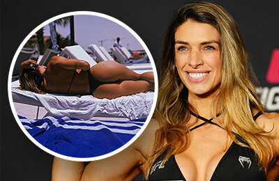 Cамая яркая девушка-боец в UFC: приседает каждый день, дралась через четыре месяца после родов