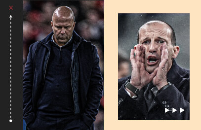 Бавария, премьер-лига Англия, тактика, Майкл Олисе, Челси, Эрнесто Вальверде, Джан Пьеро Гасперини, Наполи, Манчестер Сити, Расмус Хейлунд, Массимилиано Аллегри, Ла Лига, Андрей Сантос, Эльче, Рома, Трент Александер-Арнолд, Ханс-Дитер Флик, Реал Мадрид, Джанлуиджи Доннарумма, Милан, Игор Пайшао, серия А Италия, Барселона, Эрик Гарсия, Ливерпуль, лига 1 Франция, Арне Слот, бундеслига Германия, Леннарт Карл, Роберто Де Дзерби, Марсель