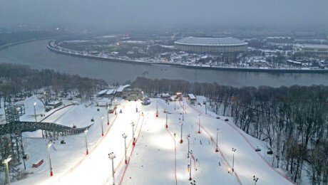Где покататься в Москве на лыжах в 2024 – топ лучших мест, рейтинг