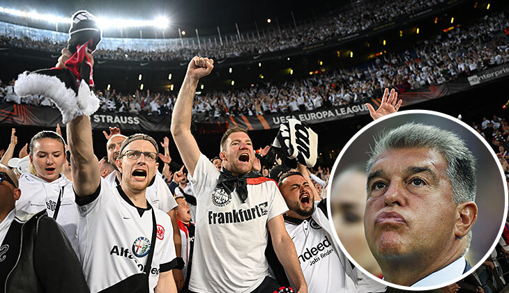 Как «Айнтрахт» захватил «Камп Ноу» – исторический позор «Барсы»