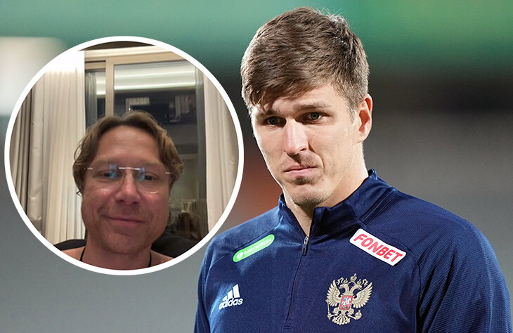 кино, Валерий Карпин, Александр Соболев, Данил Глебов, Андрей Мостовой, Александр Сильянов, Иван Обляков, Сборная России по футболу, Сергей Пиняев