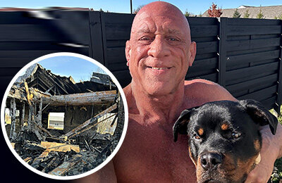 Легенда UFC спас родителей из горящего дома – и теперь борется за жизнь. В пожаре погибла его собака