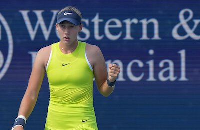 Мирра Андреева, Каролина Плишкова, WTA, Cincinnati Masters, Жасмин Паолини, Эмма Наварро, Мария Шарапова, Мартина Хингис, Серена Уильямс, Анна Курникова, статистика, Ига Швентек, Коко Гауфф