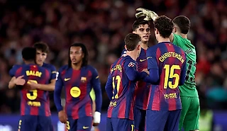 «Барса» развернула матч с «Атлетико»: пропустили первыми, но забили три. Были лучше весь матч