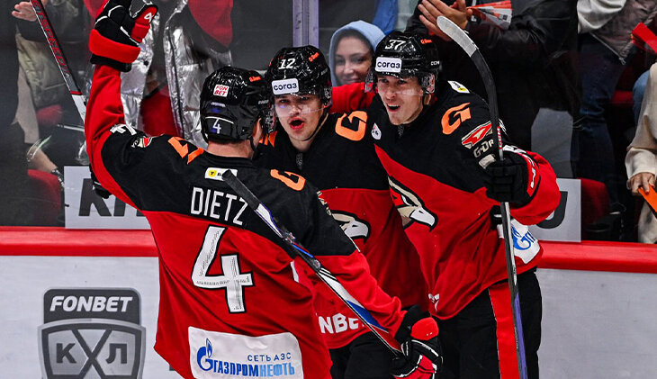 😍 «Авангард» в пять передач уничтожил оборону Казани – постарались молодые