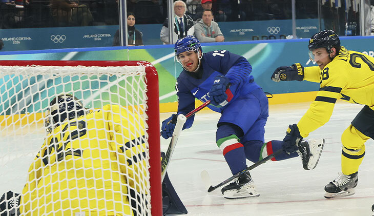 Дастин Гэзли, Джейсон Сид, Олимпиада-2026, олимпийский хоккейный турнир, Сборная Италии по хоккею, Ник Сарачино, Кристиано Ди Джачинто, Фил Пьетрониро, Даниэль Мантенуто, Дилан Ди Перна, Грег Ди Томазо, Томас Ларкин, Мэтт Брэдли, Алекс Петан