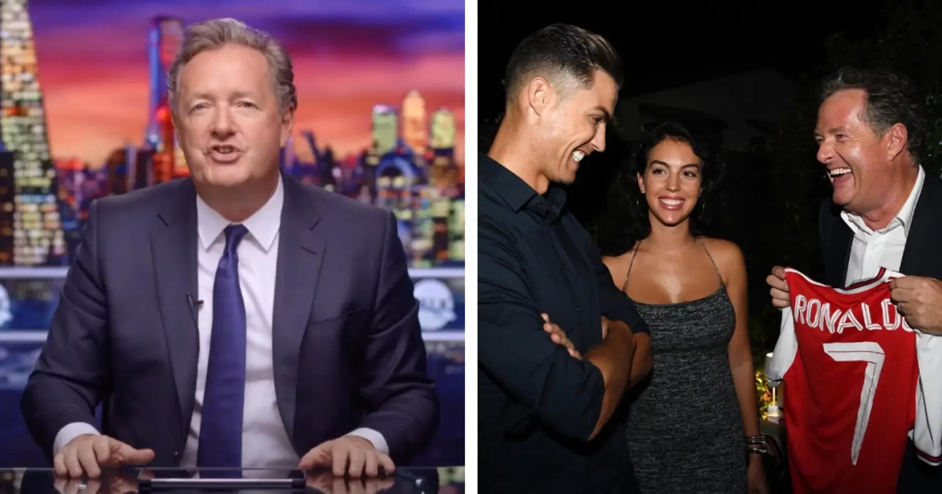 Пирс Морган уверен, что если бы «Арсенал» подписал Роналду, то не упустил бы титул АПЛ