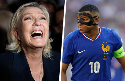 Партия Ле Пен побеждает на выборах во Франции. Грустная новость для Мбаппе и других футболистов
