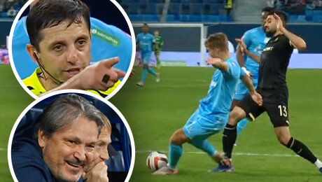 «Зениту» дали победный пенальти вот за это. Стоп, а за что вообще? Кто понял?