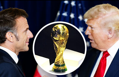 Дональд Трамп, ЧМ-2026, Сборная Франции по футболу, Политика, Сборная Дании по футболу, Сборная США по футболу, Эммануэль Макрон