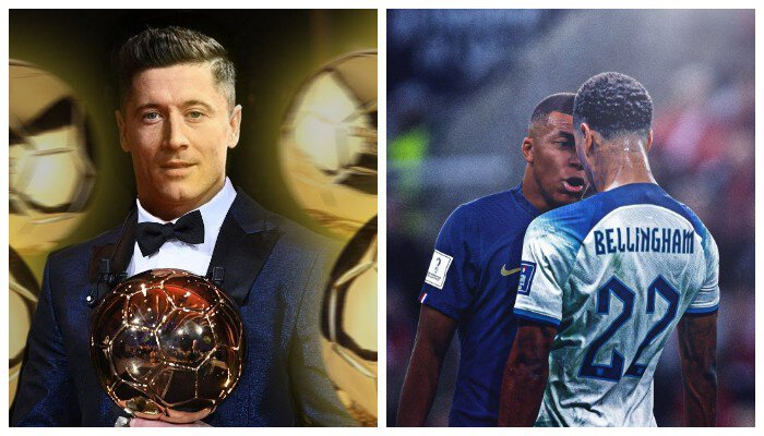 Барселона, Клубы, ПСЖ, Джуд Беллингем, Золотой мяч, Реал Мадрид, Роберт Левандовски, Килиан Мбаппе