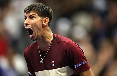 Алексей Попырин, Новак Джокович, US Open, ATP