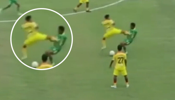 фото, Хаби Алонсо, происшествия, травмы, видео, высшая лига Индонезия, Найджел де Йонг