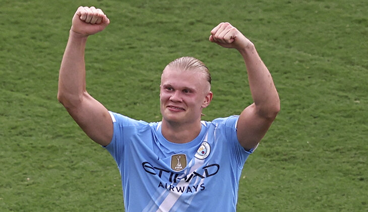 У Холанда уже 300 голов в карьере. Идет с опережением графика Роналду, Месси и Мбаппе